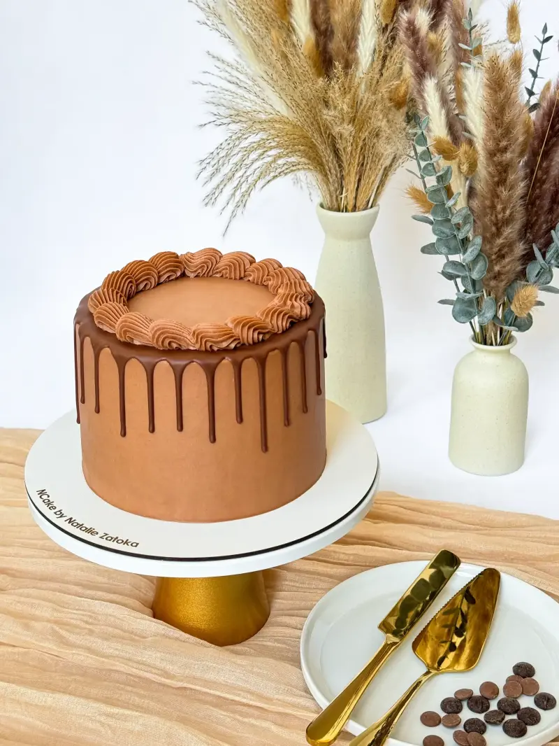 whole chocolate cherry cake Active Image